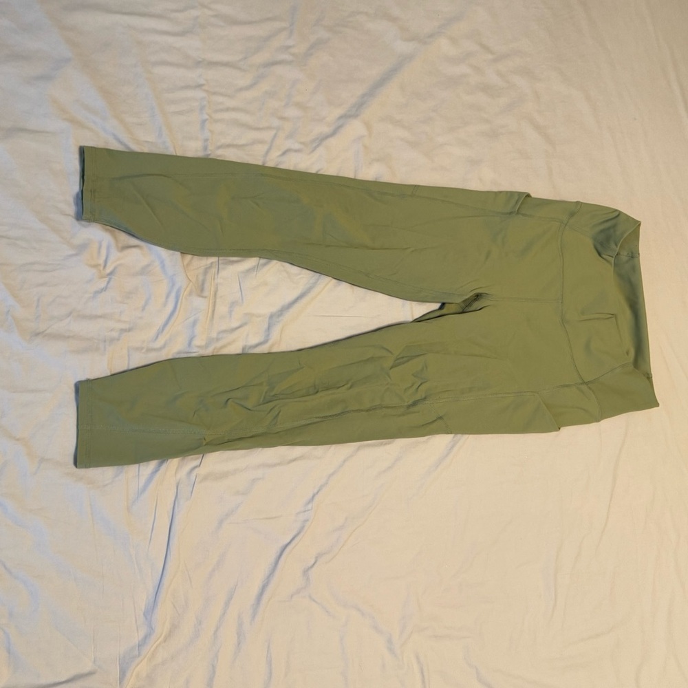 Fabletics PureLuxe Green Pocket Leggings